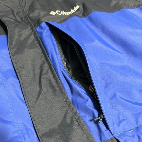 Men’s COLUMBIA Blue Interchange Jacket - Picture 16 of 16